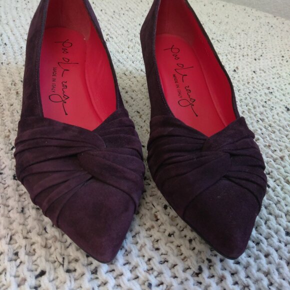 Suede  wedges Pas de Rouge - Picture 1 of 5
